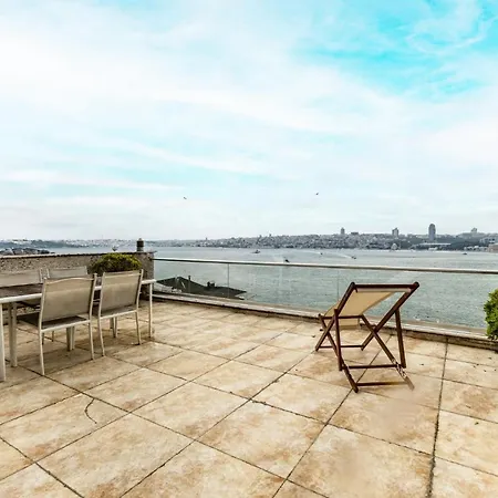 Duplex Flat W Panoramic Bosphorus View And Terrace