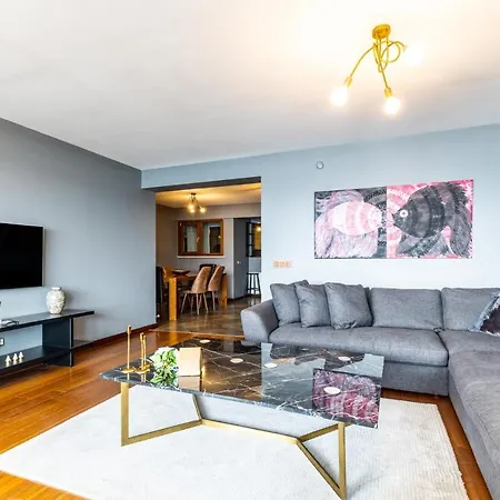 아파트 Duplex Flat W Panoramic Bosphorus View And Terrace 이스탄불